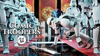 Star Wars I Comic Stormtroopers I A Star Wars Short Film Made With Unreal Engine 5.3