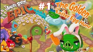 Angry Birds Epic: Part-1 (The Golden Easter Egg Hunt) Level 1-3 Gameplay/Walkthough