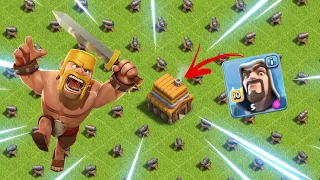 1 Max Wizard + Healers Vs Full Cannon Base Attack On | COC PRIVATE SERVER | SPAH GAMING