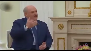 мем Лукашенко Откуда готовилось нападение... на французском языке (heygen)