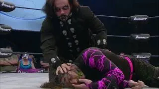 Matt Hardy Chokes out Jeff Hardy