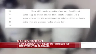 New legislation filed to protect IVF treatment in Alabama