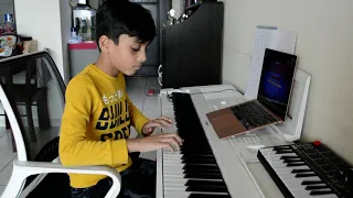 Its a Final countdown by Saksham on Piano