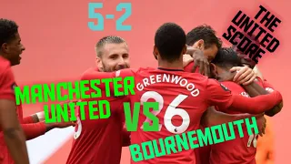 Manchester United VS  Bournemouth (5-2)