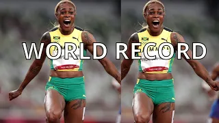 Elaine Thompson BREAKS HISTORIC 100 METER RECORD