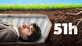 I spent 51 hours BURIED ALIVE in a COFFIN