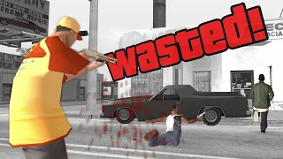 GTA SAN ANDREAS'I HİÇ HASAR YEMEDEN BİTİRMEYİ DENEDİM (NO HIT RUN) ! ÇOK ZOR OLACAK GİBİ