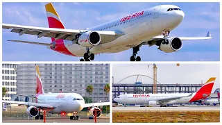 [4K 🎧 ATC INCLUDED] IBERIA AIRBUS A330-202 AT LAX - PLANE SPOTTING - SEPTEMBER 2019