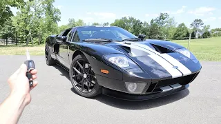 2005 Ford GT: Start Up, Exhaust, Test Drive, Walkaround, POV and Review