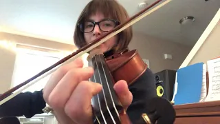 Happy Birthday on the violin - easy tutorial