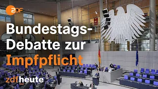 Impfpflicht: Auftakt zur Orientierungs-Debatte im Bundestag