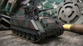 Old tank repair Episode #5, 1/35th scale Italeri m163 SPAAG rebuild restoration