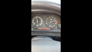 E34 M532i 3rd gear acceleration