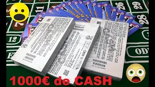 1000€ of French scratch tickets CASH 💰 ( 200 Tickets )