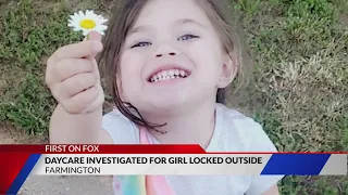 Farmington daycare under investigation after toddler allegedly left outside in the cold