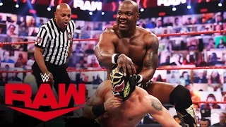 Lucha House Party vs. Cedric Alexander & Shelton Benjamin: Raw, May 3, 2021