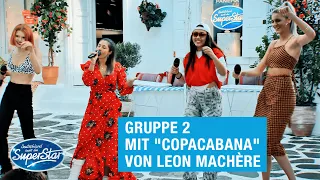 Gruppe 02: Michelle, Pia, Katharina & Anna mit "Copacabana" von Leon Machère | DSDS 2021