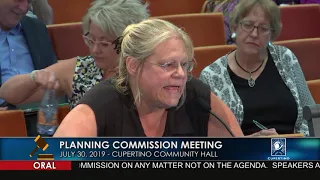 Cupertino Planning Commission Meeting - July 30, 2019  (Part 1)
