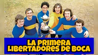 La PRIMERA COPA LIBERTADORES de BOCA | Copa Libertadores 1977