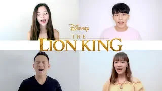 【THE LION KING】六國語言 Can You Feel The Love Tonight  ( 英文/中文/韓文/日文/泰語/馬來文）by DANNY/JASMINE/EARTH/JASON