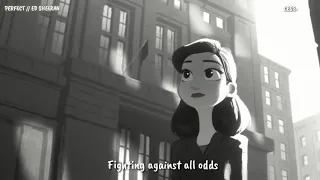 Perfect // Ed sheeran (Animated Music Video) ||PaperMan|| 🎶