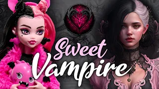 I MADE A DRAMATIC VAMPIRE PRINCESS DOLL / NEW DRACULAURA MONSTER HIGH DOLL REPAINT by Poppen Atelier