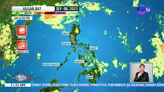 Halos buong bansa, makakaranas ng pag-ulan sa mga susunod na oras| BK