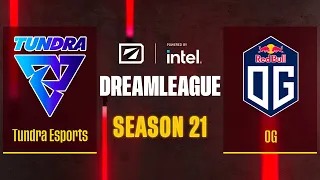 Dota2 - Tundra Esports vs OG - Game 2 - DreamLeague Season 21 - Playoffs