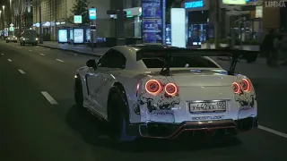 GRIVINA - Я ХОЧУ / Moscow By Night | Nissan GT-R |LIMMA | Car N Music Edits