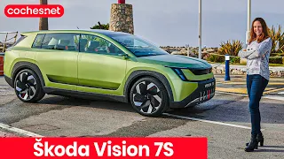 Skoda Vision 7S Concept Car | Primer vistazo / Review en español | coches.net