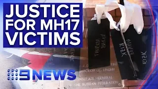 Families of victims gather at Sydney Russian consulate on 5th anniversary | Nine News Australia