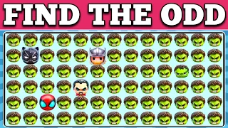 Spot The Odd Avengers Out I Marvel & DC Superheroes Emoji Quiz