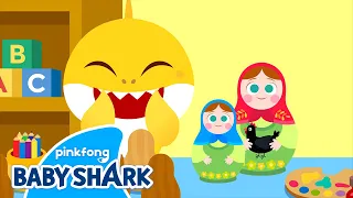 Colorful Matryoshka Doll | Learn Culture with Baby Shark Brooklyn | Baby Shark Official