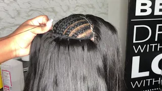 How to sew in bundles | Frontal sew in | ERICKA J