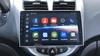 Андроид магнитола для Хендай Солярис Hyundai Solaris