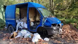 😵 FURGONETA ABANDONADA EN UN MONTE DE ELGOIBAR 🧟🧟‍♀️🧟‍♂️