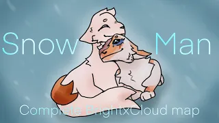 Snowman - Complete Brightheart and Cloudtail map