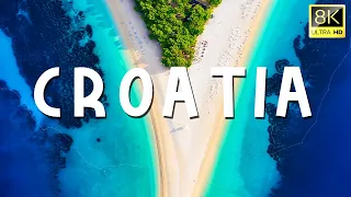 Amazing Croatia 🇭🇷 in 8K ULTRA HD (60 FPS) | Relaxation Film With Relaxation Music