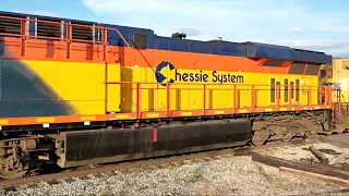 Chessie Heritage Unit 1973 Pushing a Coal Train | April 7, 2024