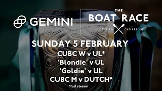 The Gemini Boat Race Fixture Series - 5 February 2023