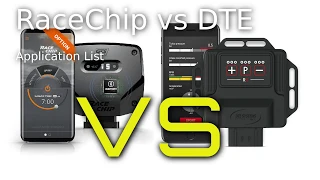 RaceChip vs DTE - Specs Comparison. What are the differences? Which is best?