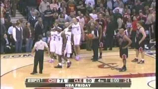 LEBRON FIGHTS JOAKIM NOAH but real talk he need to stop fighting
