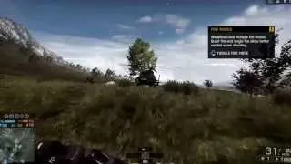 My first time flying a helicopter in battlefield 4 (Xbox one) epic fail