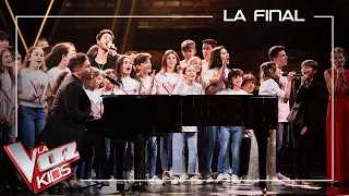 Pablo López y Sebastián Yatra cantan 'Adiós' con los finalistas | Final | La Voz Kids Antena 3 2022