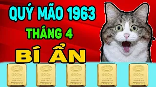 Gánh Lộc Tháng 4: QUÝ MÃO 1963 Nhận Lộc Bất Ngờ Nếu Tránh Được 3 Điều Này, Đổi Đời Cực Giàu