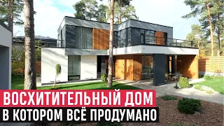 Восхитительный дом в стиле минимализм/Монолитный дом в Сестрорецке/Обзор дома и румтур/ARCHSIDE