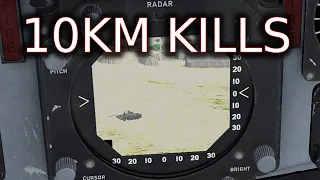 KNOCKING OUT TANKS 10KMS AWAY WITH INSANE SKILL (F-5E JET CAS)