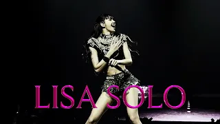 [4K60 HDR FRONT ROW] LISA SOLO STAGE "LALISA😎 + POLE DANCE🥵 + MONEY👑" // BORN PINK WORLD TOUR 2022
