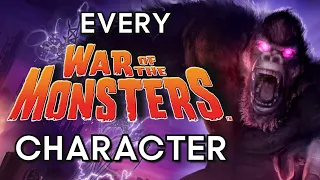 Every War of the Monsters Character and Costumes