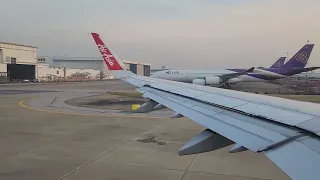 departure from DMK(Don Mueang) Thai Air Asia A321neo